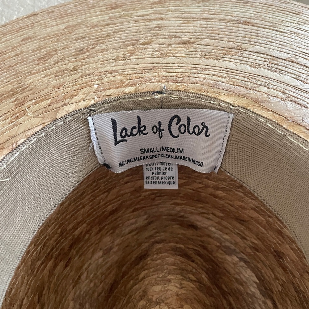 Lack Of Color Natural Straw Hat - Picture 11 of 11